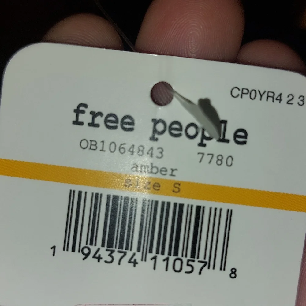 Free People Turn it On Sparkle Glitter Cami in Amber